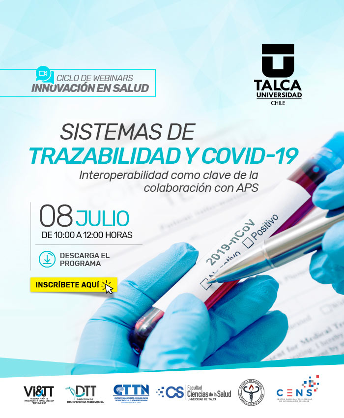 Webinar CENS UTalca | Sistemas de trazabilidad y COVID-19